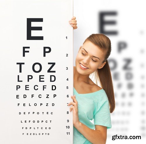 Stock Photos - Ophthalmologist, Oculist, 25xJPG