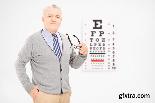 Stock Photos - Ophthalmologist, Oculist, 25xJPG