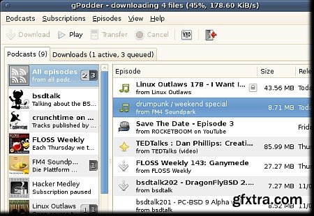 gPodder v3.8.3 Portable