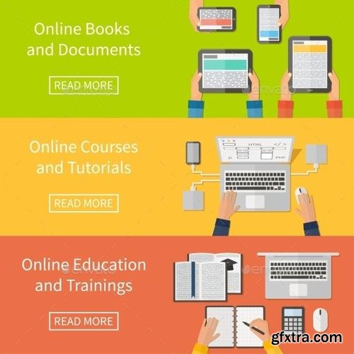 GraphicRiver - Online Education, Online Training Courses