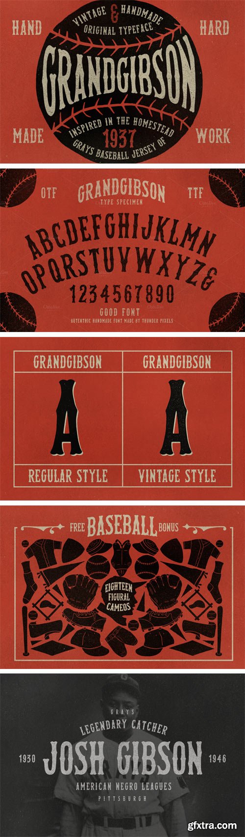 Grand Gibson Font Family - 2 Fonts $18