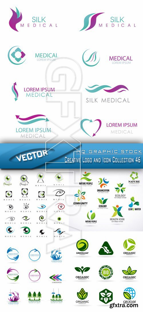 Stock Vector - Creative Logo and Icon Collection 46