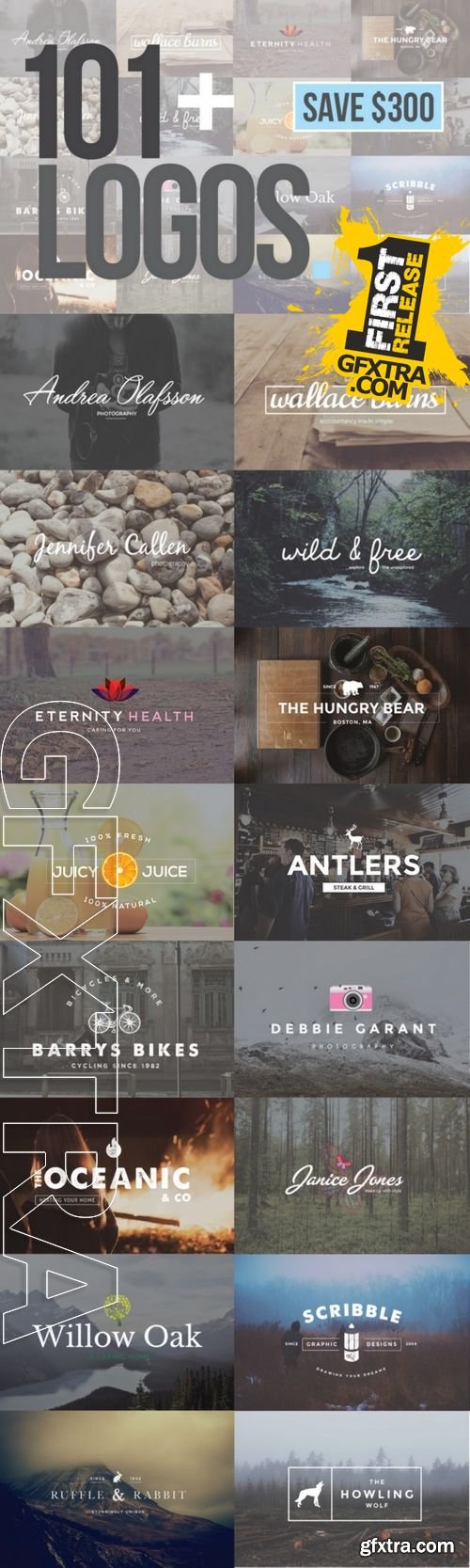 107 Logo Templates & Designs Bundle - CM 136086