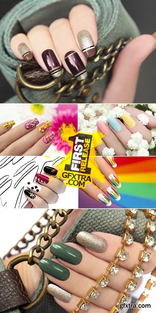 Stock Photo - Creative Nails Art