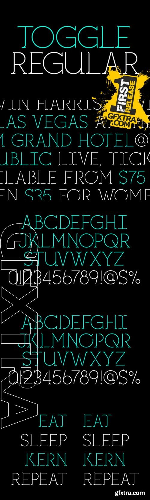 Toggle Typeface - CM 96359