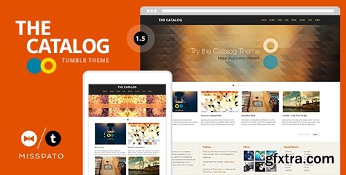 ThemeForest - The Catalog v1.5 - Tumblr Theme