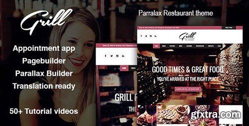 ThemeForest - Grill v1.2 - Parallax Restaurant & Events