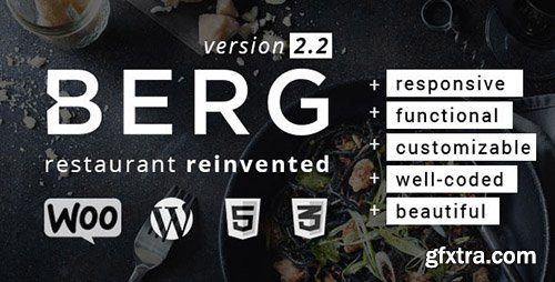 ThemeForest - BERG v2.2.1 - Restaurant WordPress Theme