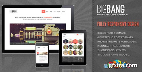 ThemeForest - Bigbang v2.1 - Responsive WordPress Template