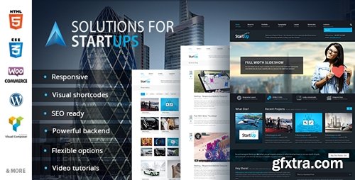 ThemeForest - Solution for Startups v3.0.2 - MultiPurpose WP Theme