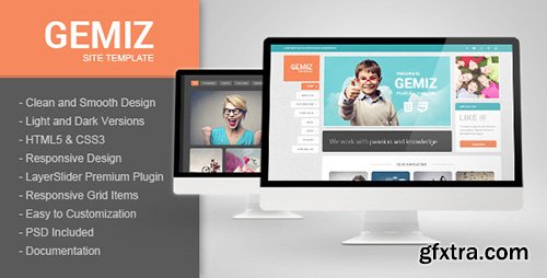 ThemeForest - Gemiz v1.1 - Portfolio HTML Template - FULL