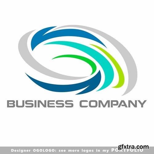 Collection of different business logo #3-25 Eps