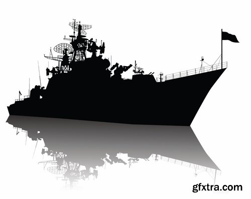 Collection of various warships 25 Eps