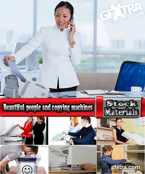 Beautiful people and copying machines 25 HQ Jpeg