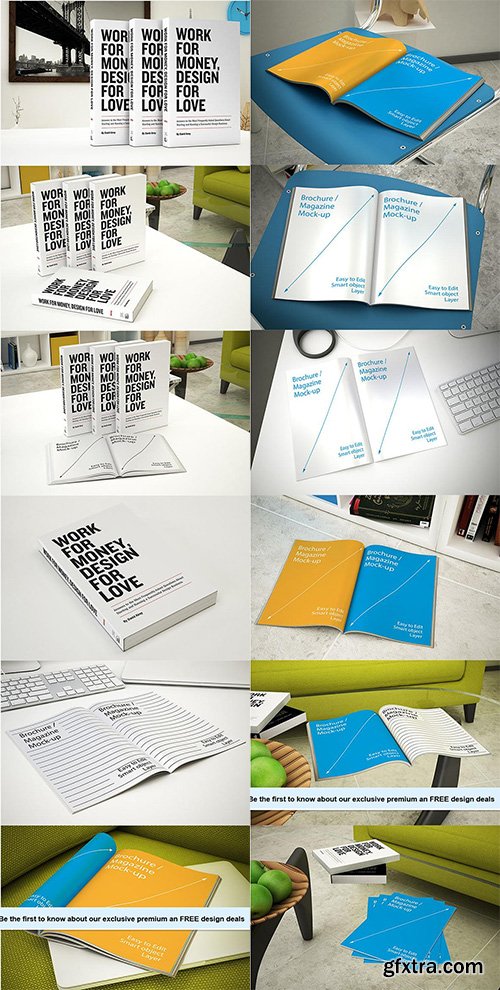 Create Irresistible Mock-Ups with These 43 Amazing Book & Magazine Templates