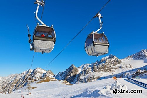 Stock Photos - Snowboard park, 25xJPG