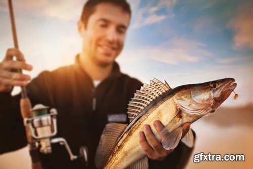 Stock Photos - Fishing, 25xJPG