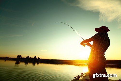 Stock Photos - Fishing, 25xJPG