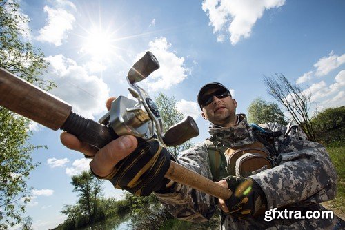 Stock Photos - Fishing, 25xJPG