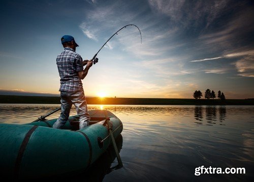 Stock Photos - Fishing, 25xJPG