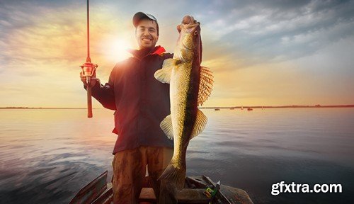 Stock Photos - Fishing, 25xJPG