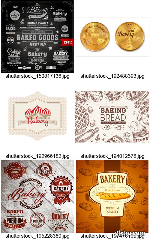 Amazing SS - Bakery Labels, 25xEPS