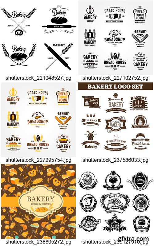 Amazing SS - Bakery Labels, 25xEPS