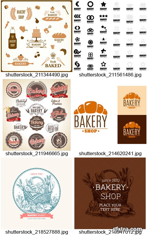 Amazing SS - Bakery Labels, 25xEPS