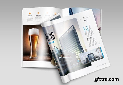 CM - A4 Brochure Magazine Mock-Up 137874