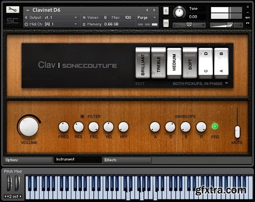 SonicCouture Clav KONTAKT MERRY XMAS-SYNTHiC4TE