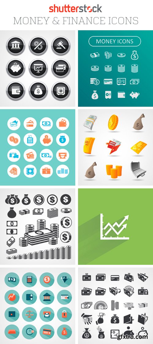 Amazing SS - Money & Finance Icons, 25xEPS