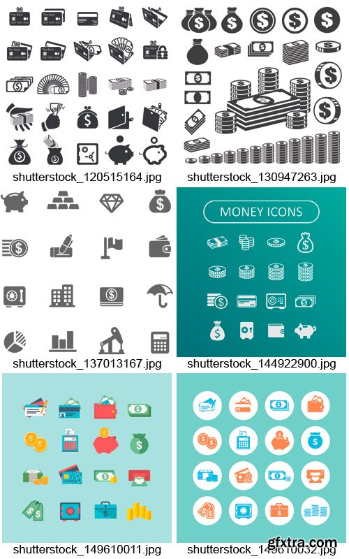 Amazing SS - Money & Finance Icons, 25xEPS