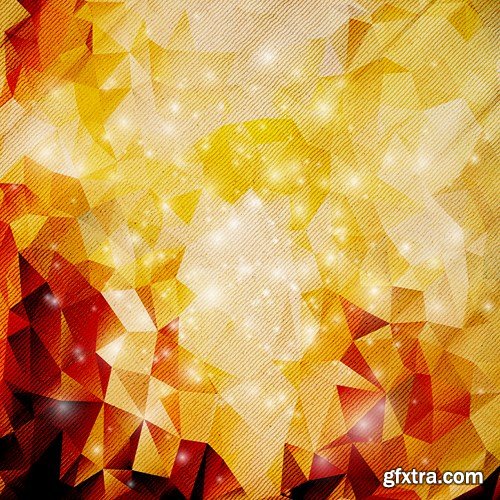 Geometric Abstract Backgrounds, 25xEPS