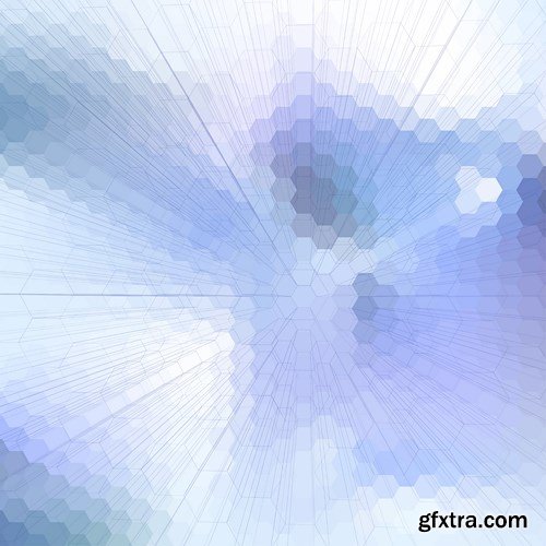 Geometric Abstract Backgrounds, 25xEPS