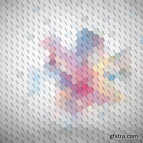 Geometric Abstract Backgrounds, 25xEPS