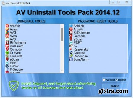 AV Uninstall Tools Pack v2014.12 Portable