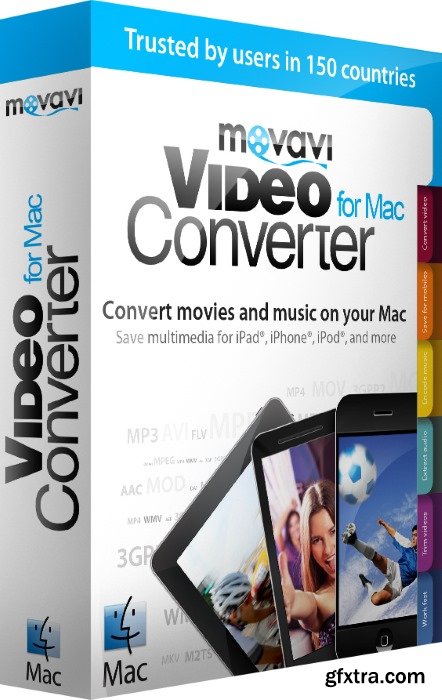 Movavi Video Converter for Mac 5.0.0 Multilingual MacOSX