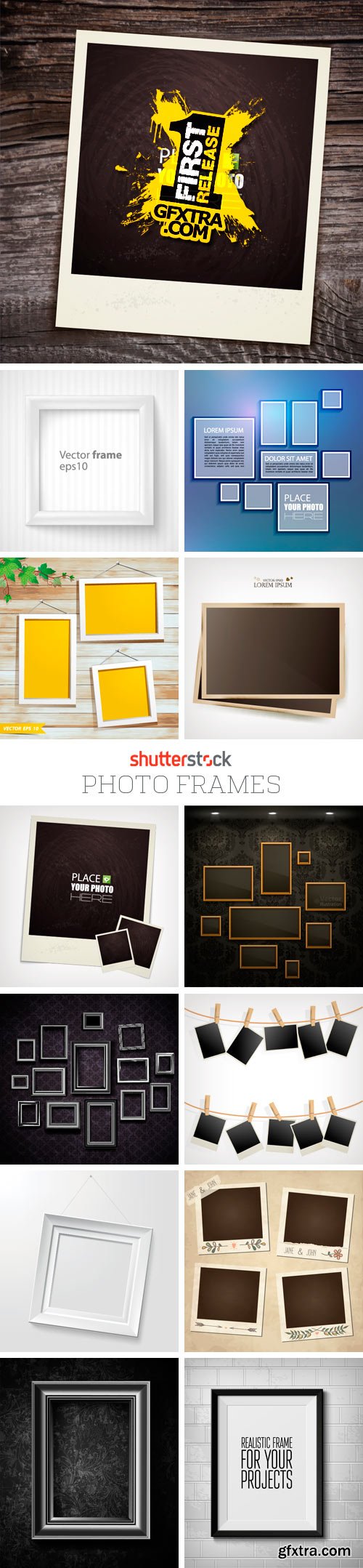 Amazing SS - Photo Frames, 25xEPS