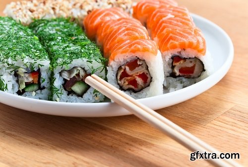 Collection of of delicious sushi 25 HQ Jpeg