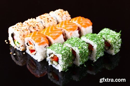 Collection of of delicious sushi 25 HQ Jpeg