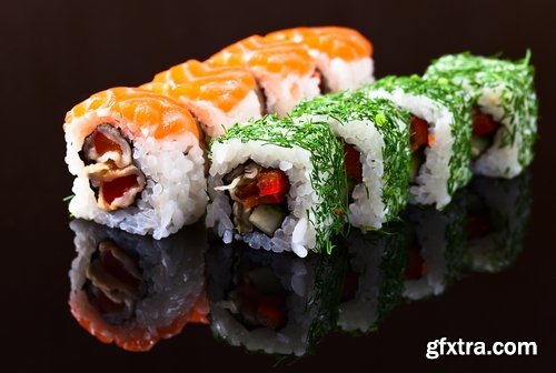 Collection of of delicious sushi 25 HQ Jpeg