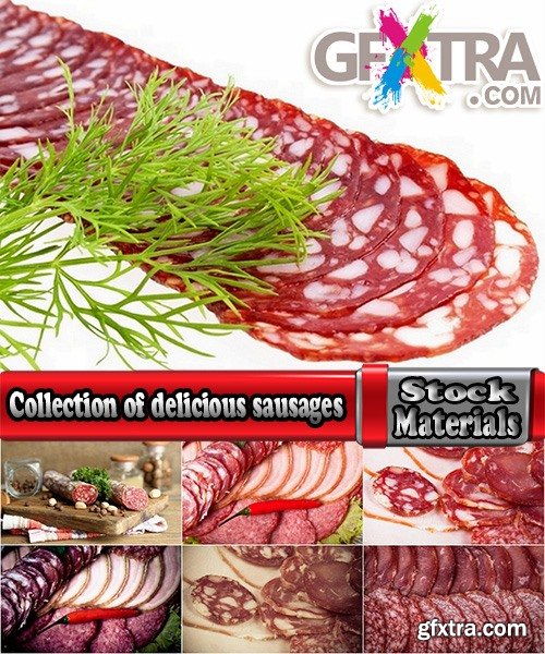 Collection of delicious sausages 25 HQ Jpeg