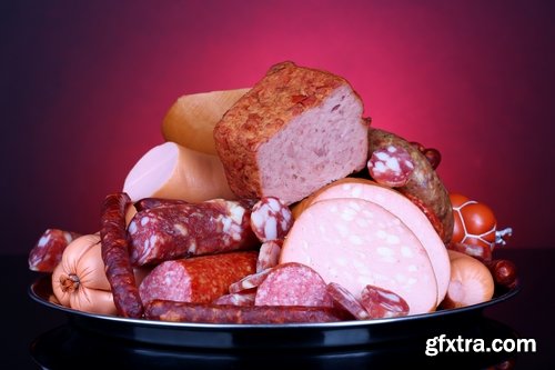 Collection of delicious sausages 25 HQ Jpeg