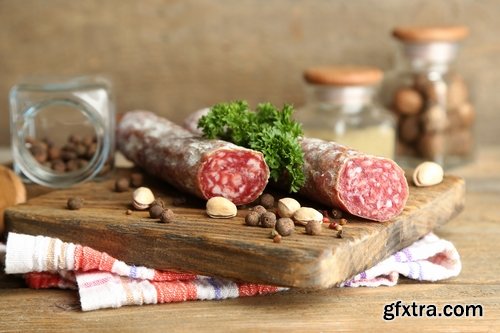 Collection of delicious sausages 25 HQ Jpeg