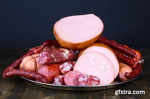 Collection of delicious sausages 25 HQ Jpeg