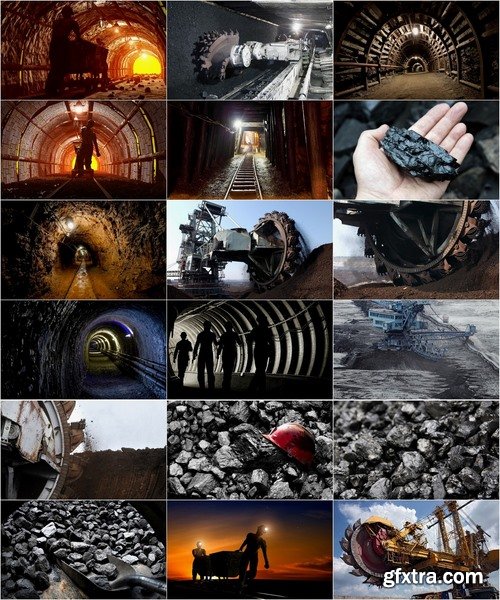 Collection of coal mining 25 HQ Jpeg