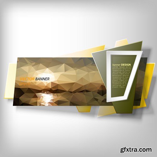 Banner Design Collection, 25xEPS