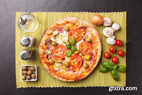 Stock Photos - Pizza 2, 25xJPG