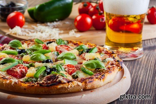 Stock Photos - Pizza 2, 25xJPG