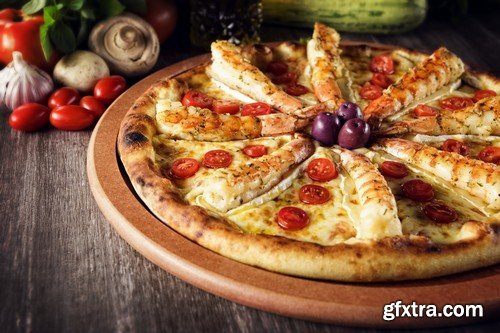 Stock Photos - Pizza 2, 25xJPG